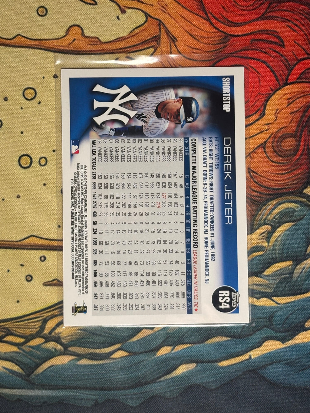 [NM] 2010 Darek Jeter // Topps Factory Set Limited Edition // RS4