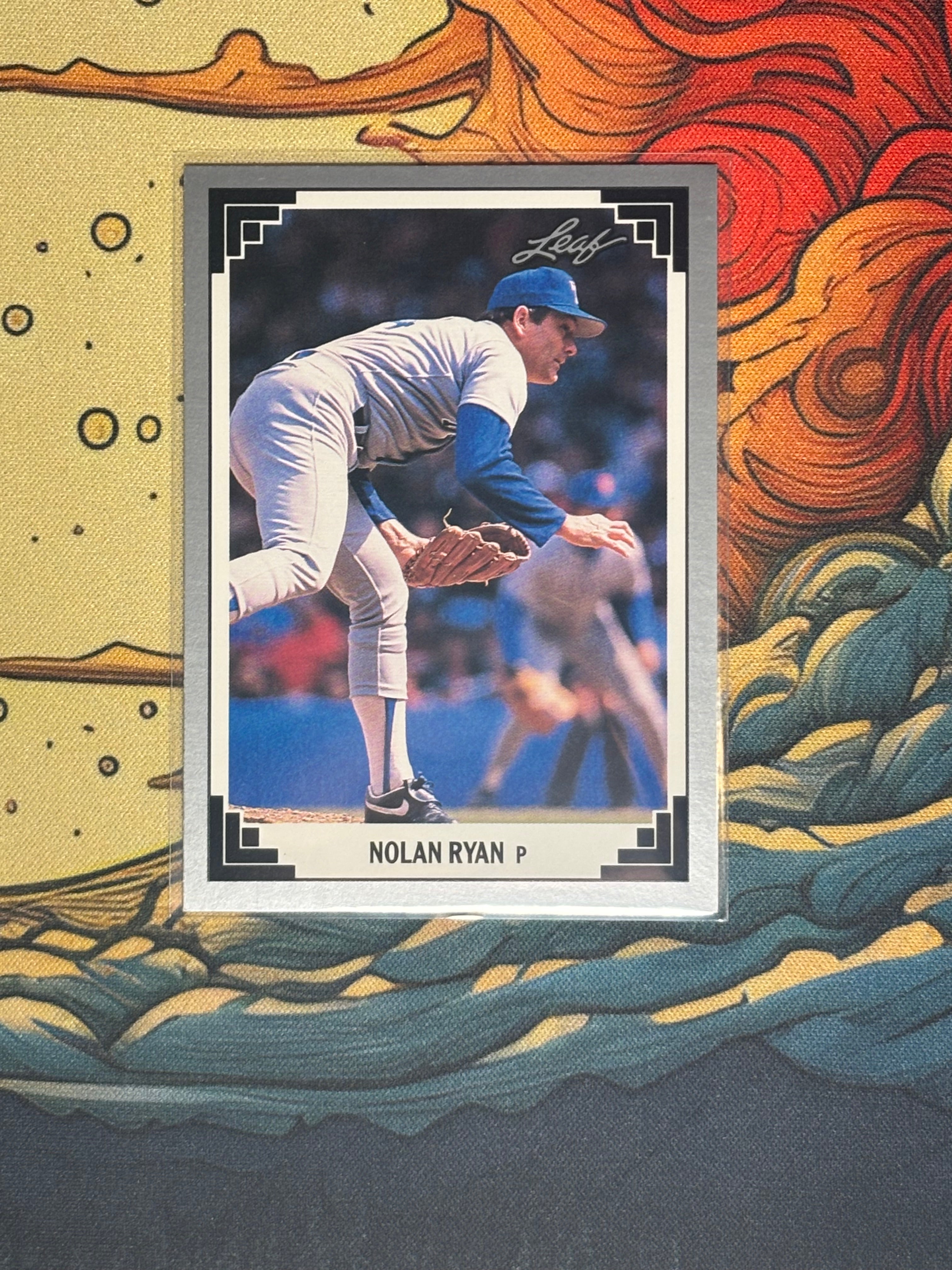 [NM] 1991 Nolan Ryan // Leaf Series 2 // 423