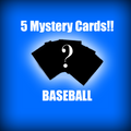 5 MYSTERY BASEBALL CARDS