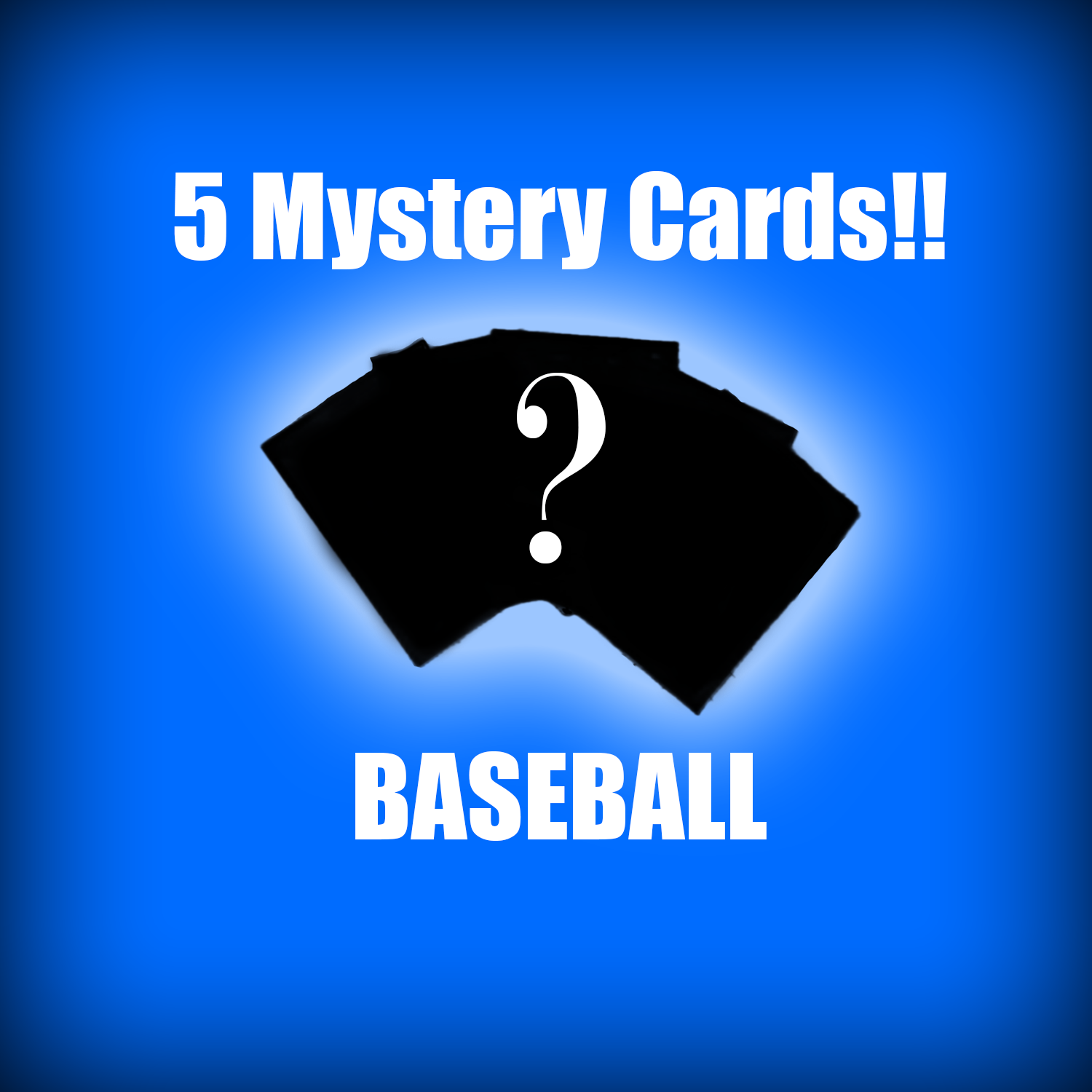 5 MYSTERY BASEBALL CARDS